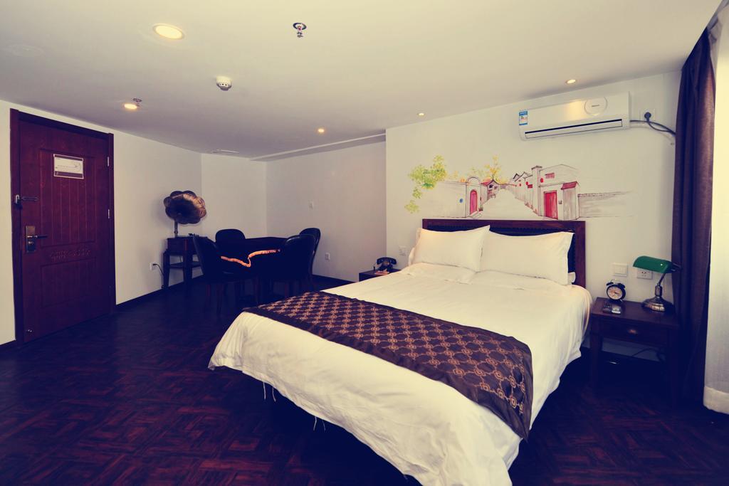 Nostalgiahotel-Tianjinguozhancenter Oda fotoğraf