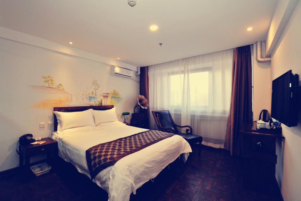 Nostalgiahotel-Tianjinguozhancenter Oda fotoğraf